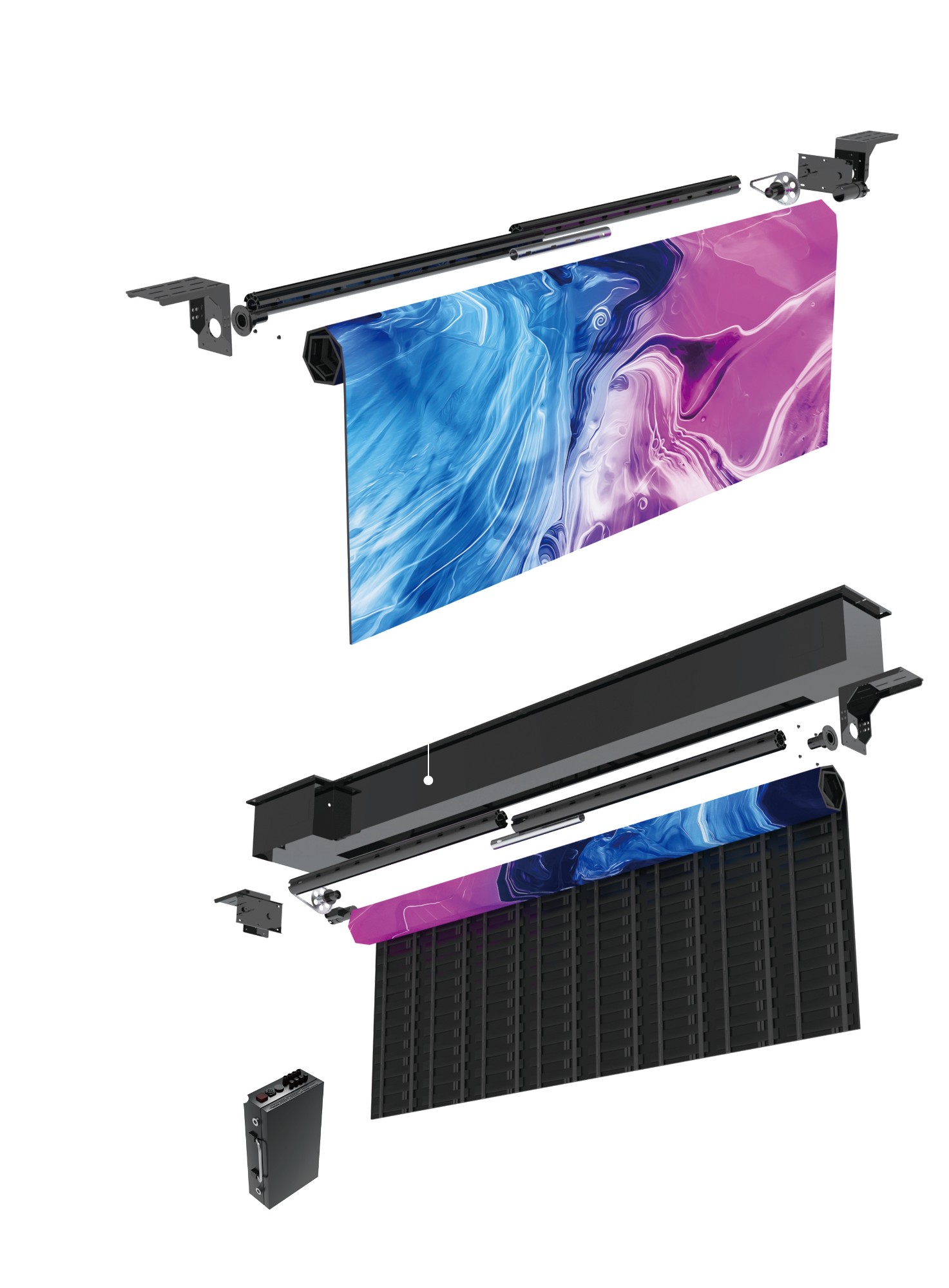 LED Rolling Gate Display