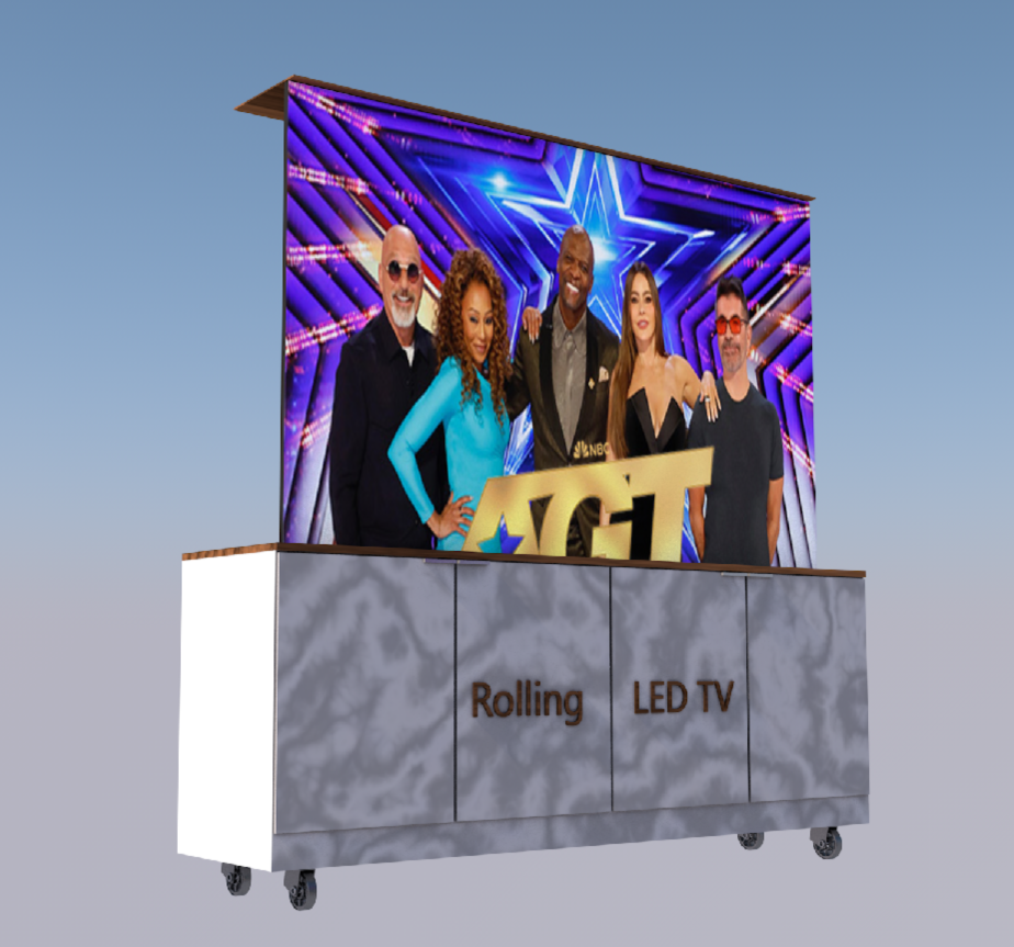 LED Rolling TV